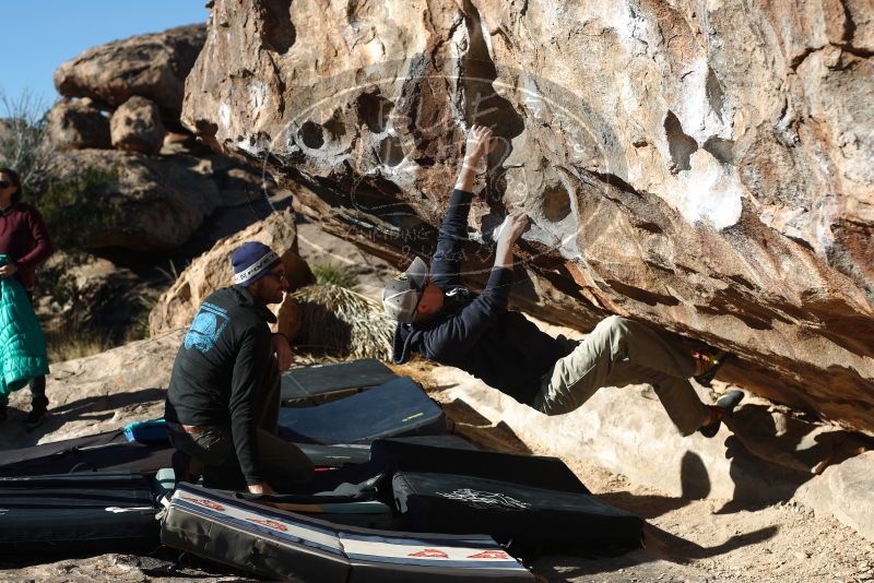 Bouldering in Hueco Tanks on 02/22/2019 with Blue Lizard Climbing and Yoga

Filename: SRM_20190222_1009290.jpg
Aperture: f/4.0
Shutter Speed: 1/500
Body: Canon EOS-1D Mark II
Lens: Canon EF 50mm f/1.8 II