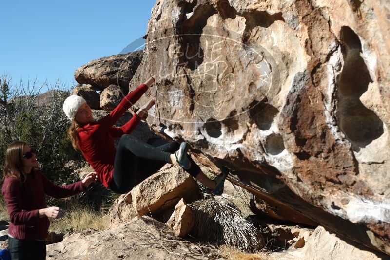 Bouldering in Hueco Tanks on 02/22/2019 with Blue Lizard Climbing and Yoga

Filename: SRM_20190222_1017030.jpg
Aperture: f/4.0
Shutter Speed: 1/500
Body: Canon EOS-1D Mark II
Lens: Canon EF 50mm f/1.8 II