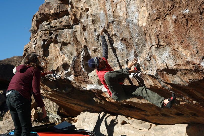 Bouldering in Hueco Tanks on 02/22/2019 with Blue Lizard Climbing and Yoga

Filename: SRM_20190222_1022040.jpg
Aperture: f/4.0
Shutter Speed: 1/640
Body: Canon EOS-1D Mark II
Lens: Canon EF 50mm f/1.8 II