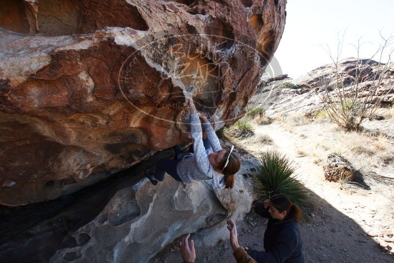 Bouldering in Hueco Tanks on 02/22/2019 with Blue Lizard Climbing and Yoga

Filename: SRM_20190222_1110580.jpg
Aperture: f/8.0
Shutter Speed: 1/250
Body: Canon EOS-1D Mark II
Lens: Canon EF 16-35mm f/2.8 L