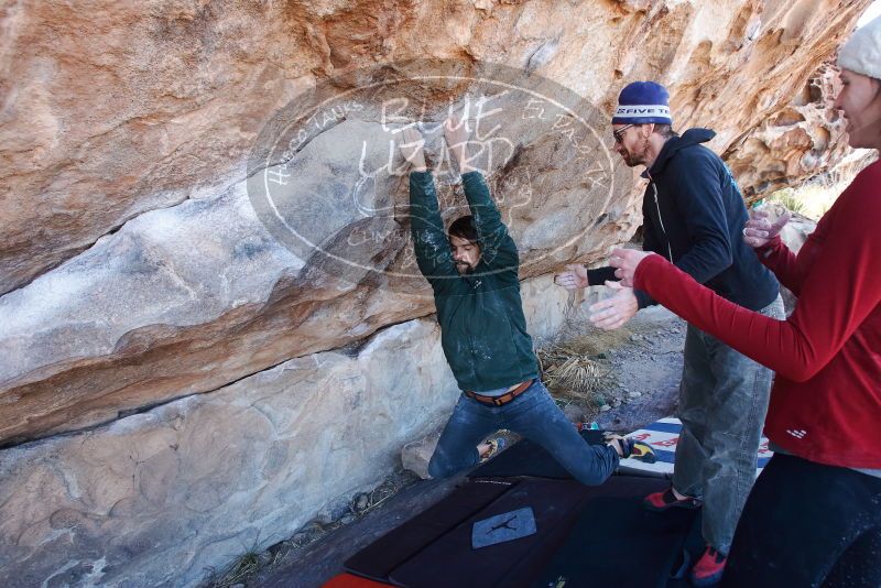 Bouldering in Hueco Tanks on 02/22/2019 with Blue Lizard Climbing and Yoga

Filename: SRM_20190222_1119350.jpg
Aperture: f/5.6
Shutter Speed: 1/250
Body: Canon EOS-1D Mark II
Lens: Canon EF 16-35mm f/2.8 L