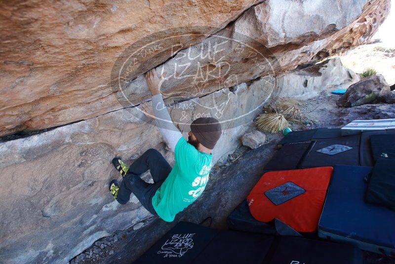 Bouldering in Hueco Tanks on 02/22/2019 with Blue Lizard Climbing and Yoga

Filename: SRM_20190222_1122540.jpg
Aperture: f/5.0
Shutter Speed: 1/250
Body: Canon EOS-1D Mark II
Lens: Canon EF 16-35mm f/2.8 L