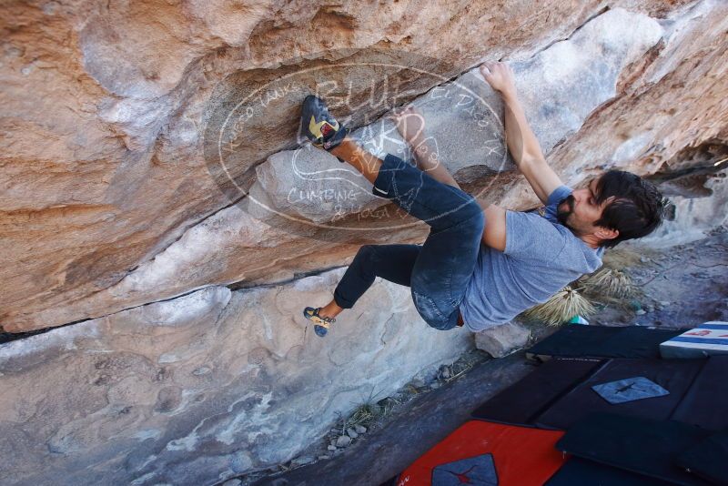 Bouldering in Hueco Tanks on 02/22/2019 with Blue Lizard Climbing and Yoga

Filename: SRM_20190222_1129020.jpg
Aperture: f/5.6
Shutter Speed: 1/250
Body: Canon EOS-1D Mark II
Lens: Canon EF 16-35mm f/2.8 L