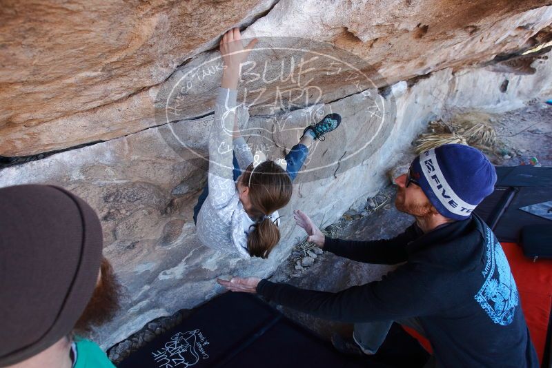 Bouldering in Hueco Tanks on 02/22/2019 with Blue Lizard Climbing and Yoga

Filename: SRM_20190222_1143350.jpg
Aperture: f/5.0
Shutter Speed: 1/250
Body: Canon EOS-1D Mark II
Lens: Canon EF 16-35mm f/2.8 L