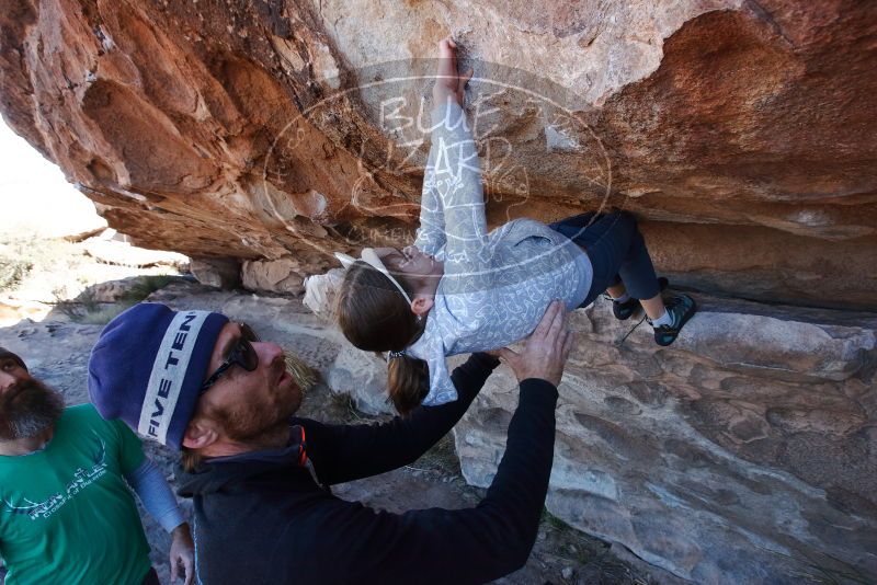 Bouldering in Hueco Tanks on 02/22/2019 with Blue Lizard Climbing and Yoga

Filename: SRM_20190222_1153070.jpg
Aperture: f/7.1
Shutter Speed: 1/250
Body: Canon EOS-1D Mark II
Lens: Canon EF 16-35mm f/2.8 L