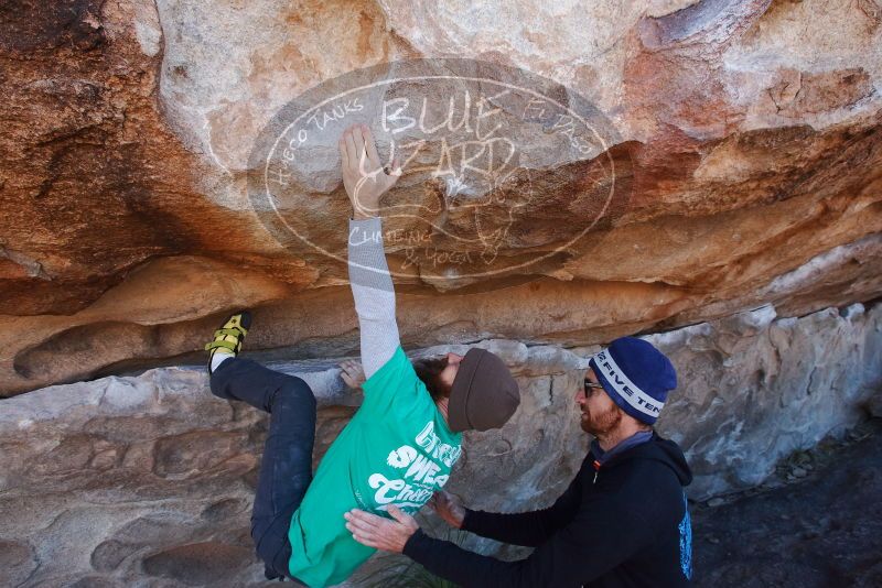 Bouldering in Hueco Tanks on 02/22/2019 with Blue Lizard Climbing and Yoga

Filename: SRM_20190222_1218510.jpg
Aperture: f/7.1
Shutter Speed: 1/250
Body: Canon EOS-1D Mark II
Lens: Canon EF 16-35mm f/2.8 L