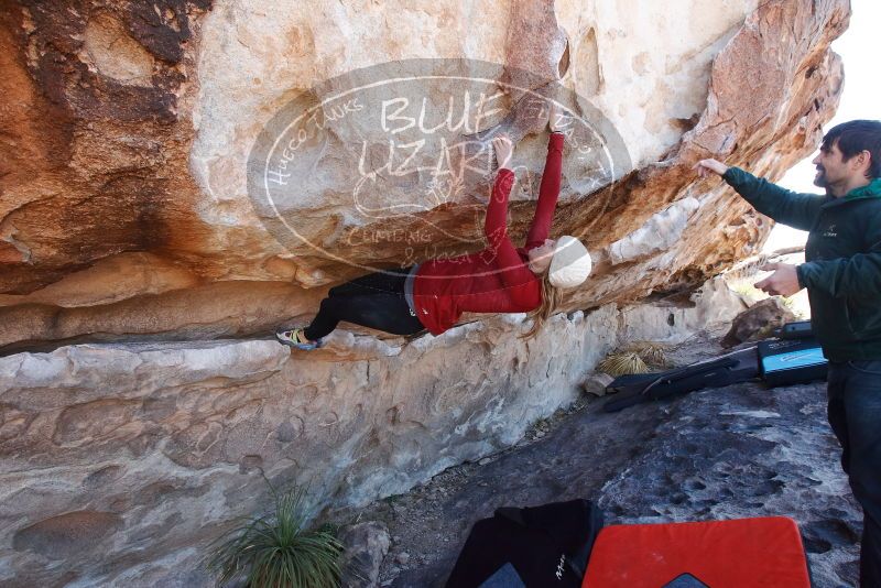 Bouldering in Hueco Tanks on 02/22/2019 with Blue Lizard Climbing and Yoga

Filename: SRM_20190222_1223200.jpg
Aperture: f/7.1
Shutter Speed: 1/250
Body: Canon EOS-1D Mark II
Lens: Canon EF 16-35mm f/2.8 L