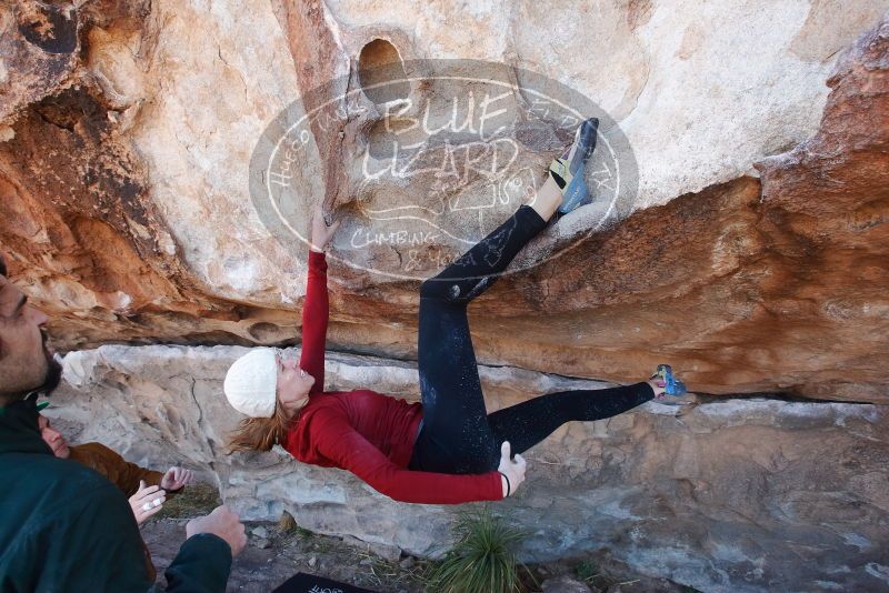 Bouldering in Hueco Tanks on 02/22/2019 with Blue Lizard Climbing and Yoga

Filename: SRM_20190222_1223380.jpg
Aperture: f/7.1
Shutter Speed: 1/250
Body: Canon EOS-1D Mark II
Lens: Canon EF 16-35mm f/2.8 L