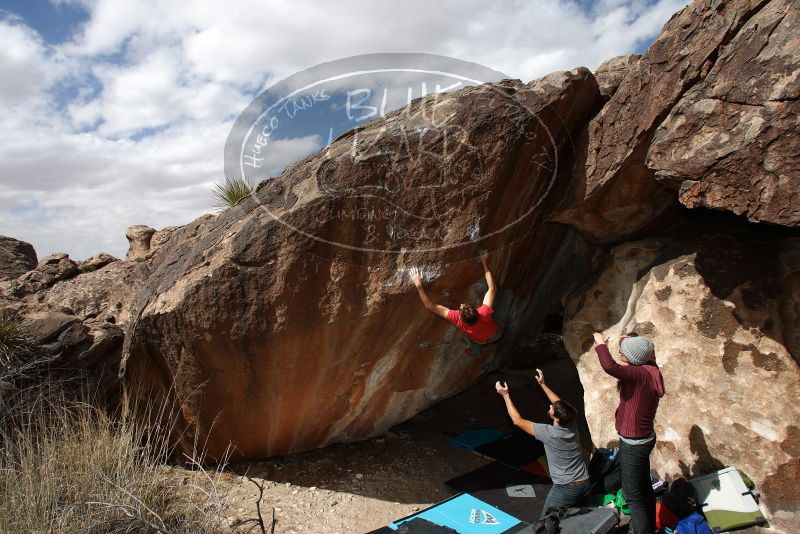 Bouldering in Hueco Tanks on 02/22/2019 with Blue Lizard Climbing and Yoga

Filename: SRM_20190222_1341580.jpg
Aperture: f/7.1
Shutter Speed: 1/250
Body: Canon EOS-1D Mark II
Lens: Canon EF 16-35mm f/2.8 L