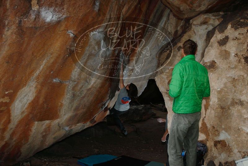 Bouldering in Hueco Tanks on 02/22/2019 with Blue Lizard Climbing and Yoga

Filename: SRM_20190222_1349030.jpg
Aperture: f/7.1
Shutter Speed: 1/250
Body: Canon EOS-1D Mark II
Lens: Canon EF 16-35mm f/2.8 L