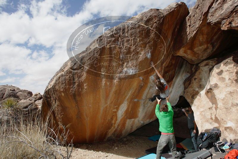 Bouldering in Hueco Tanks on 02/22/2019 with Blue Lizard Climbing and Yoga

Filename: SRM_20190222_1350270.jpg
Aperture: f/7.1
Shutter Speed: 1/250
Body: Canon EOS-1D Mark II
Lens: Canon EF 16-35mm f/2.8 L