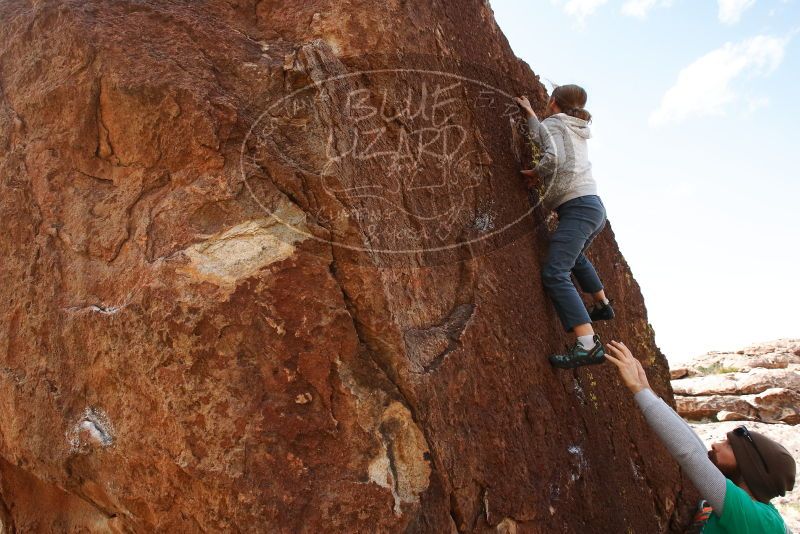 Bouldering in Hueco Tanks on 02/22/2019 with Blue Lizard Climbing and Yoga

Filename: SRM_20190222_1510160.jpg
Aperture: f/7.1
Shutter Speed: 1/250
Body: Canon EOS-1D Mark II
Lens: Canon EF 16-35mm f/2.8 L