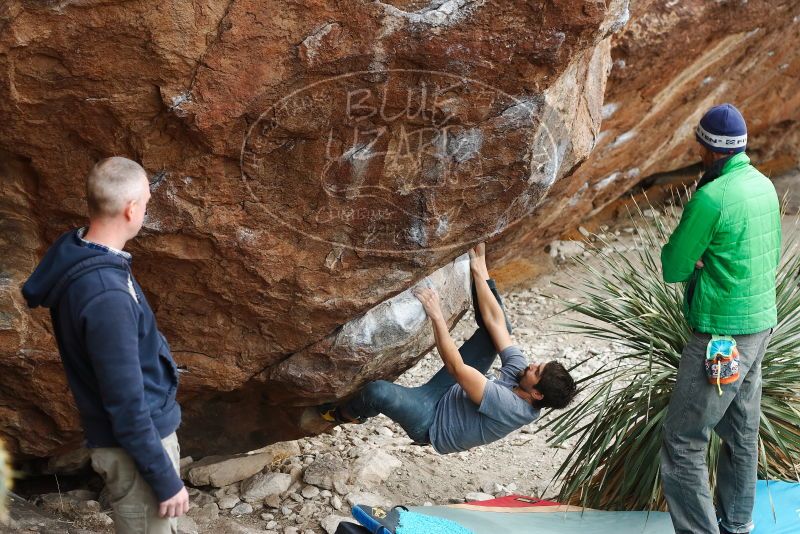 Bouldering in Hueco Tanks on 02/22/2019 with Blue Lizard Climbing and Yoga

Filename: SRM_20190222_1541520.jpg
Aperture: f/4.0
Shutter Speed: 1/320
Body: Canon EOS-1D Mark II
Lens: Canon EF 50mm f/1.8 II