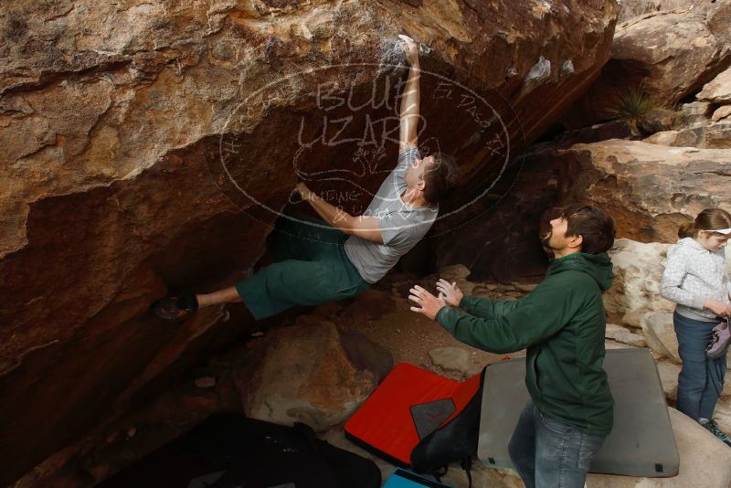 Bouldering in Hueco Tanks on 02/22/2019 with Blue Lizard Climbing and Yoga

Filename: SRM_20190222_1657170.jpg
Aperture: f/5.6
Shutter Speed: 1/500
Body: Canon EOS-1D Mark II
Lens: Canon EF 16-35mm f/2.8 L