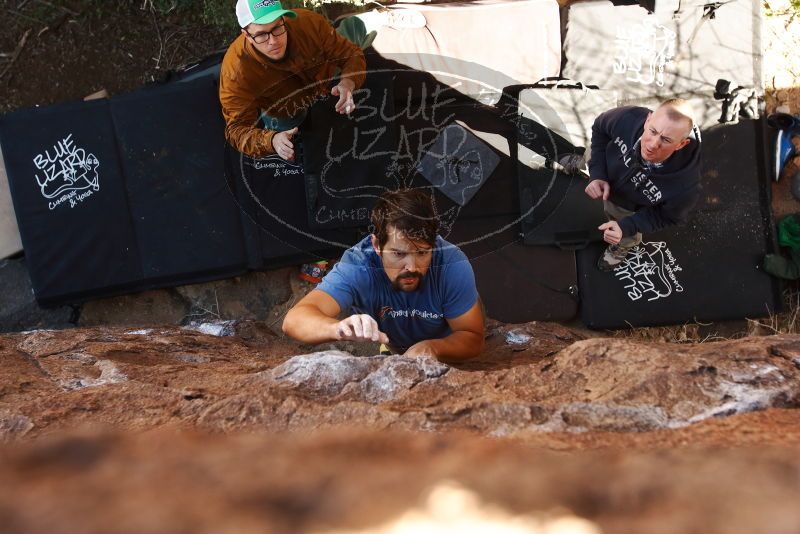 Bouldering in Hueco Tanks on 02/24/2019 with Blue Lizard Climbing and Yoga

Filename: SRM_20190224_1057540.jpg
Aperture: f/5.0
Shutter Speed: 1/200
Body: Canon EOS-1D Mark II
Lens: Canon EF 16-35mm f/2.8 L