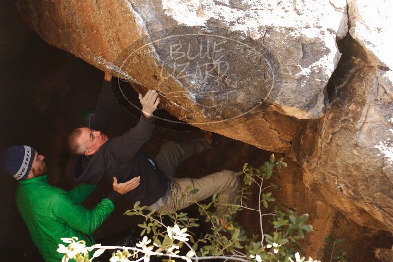 Bouldering in Hueco Tanks on 02/24/2019 with Blue Lizard Climbing and Yoga

Filename: SRM_20190224_1134520.jpg
Aperture: f/4.0
Shutter Speed: 1/320
Body: Canon EOS-1D Mark II
Lens: Canon EF 50mm f/1.8 II