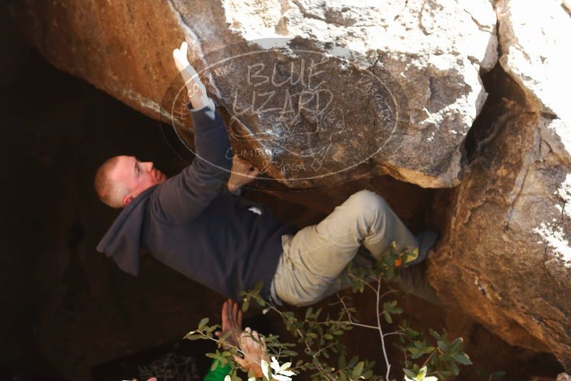 Bouldering in Hueco Tanks on 02/24/2019 with Blue Lizard Climbing and Yoga

Filename: SRM_20190224_1135320.jpg
Aperture: f/4.0
Shutter Speed: 1/500
Body: Canon EOS-1D Mark II
Lens: Canon EF 50mm f/1.8 II