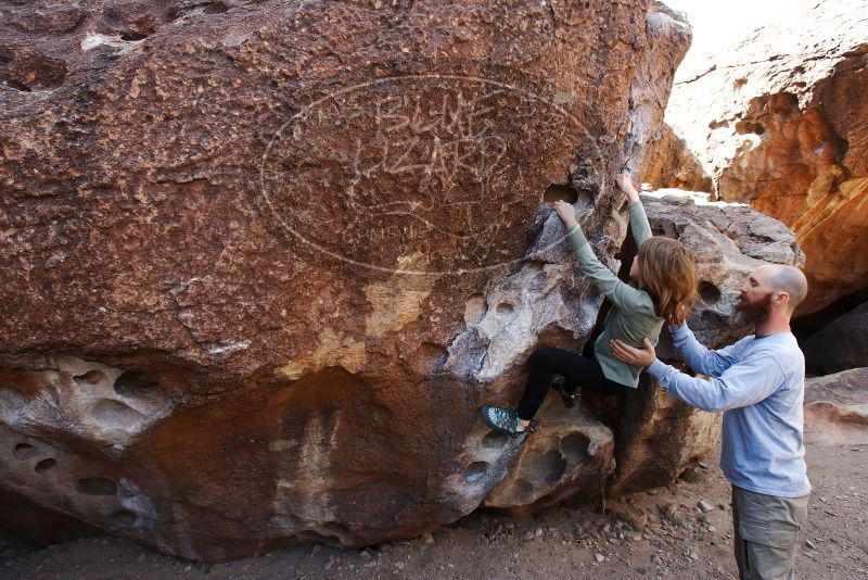 Bouldering in Hueco Tanks on 02/24/2019 with Blue Lizard Climbing and Yoga

Filename: SRM_20190224_1224370.jpg
Aperture: f/5.6
Shutter Speed: 1/320
Body: Canon EOS-1D Mark II
Lens: Canon EF 16-35mm f/2.8 L