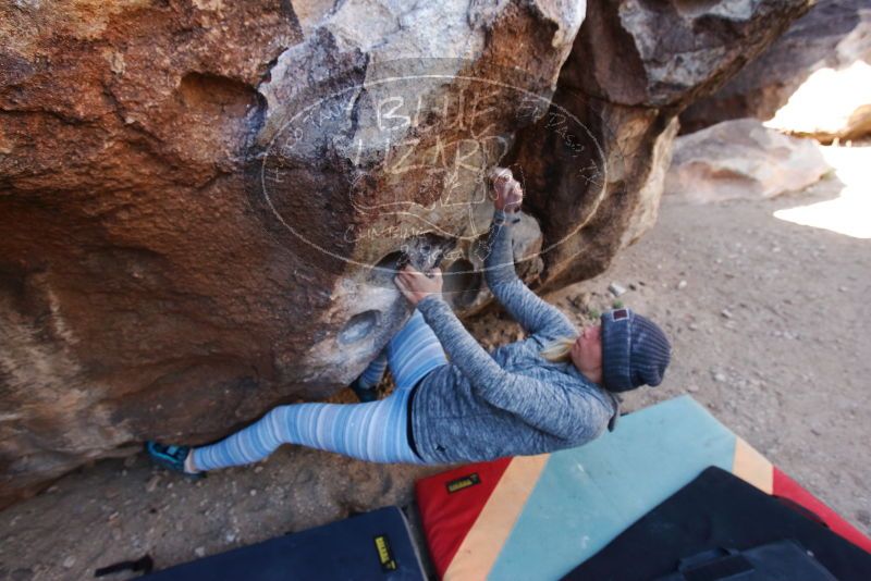 Bouldering in Hueco Tanks on 02/24/2019 with Blue Lizard Climbing and Yoga

Filename: SRM_20190224_1239310.jpg
Aperture: f/5.0
Shutter Speed: 1/400
Body: Canon EOS-1D Mark II
Lens: Canon EF 16-35mm f/2.8 L