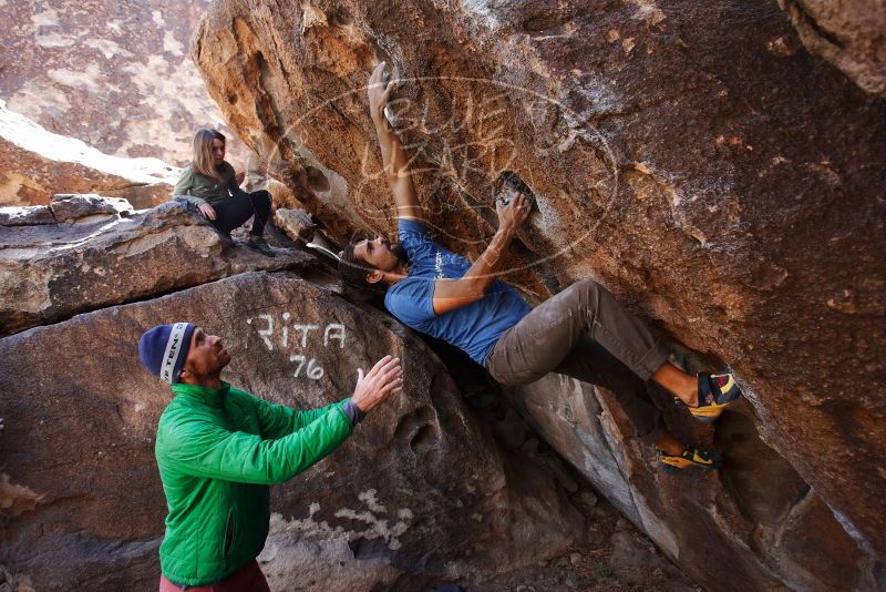 Bouldering in Hueco Tanks on 02/24/2019 with Blue Lizard Climbing and Yoga

Filename: SRM_20190224_1328580.jpg
Aperture: f/4.0
Shutter Speed: 1/640
Body: Canon EOS-1D Mark II
Lens: Canon EF 16-35mm f/2.8 L