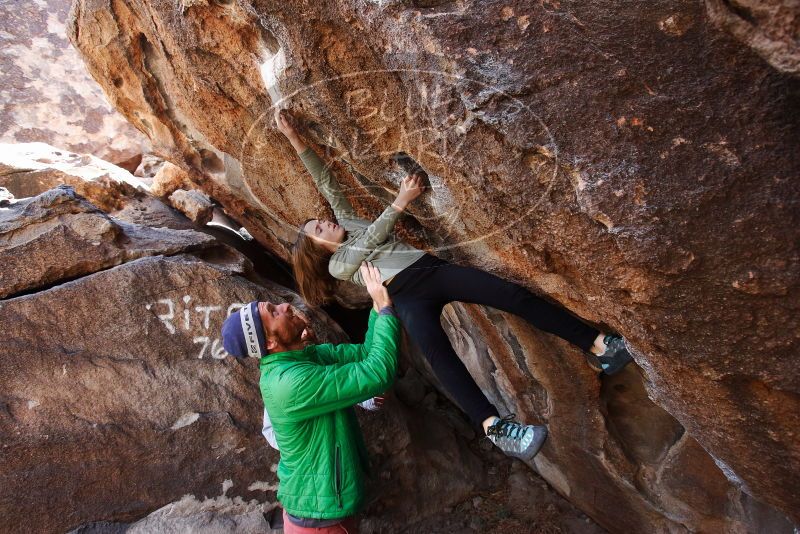 Bouldering in Hueco Tanks on 02/24/2019 with Blue Lizard Climbing and Yoga

Filename: SRM_20190224_1333271.jpg
Aperture: f/5.0
Shutter Speed: 1/320
Body: Canon EOS-1D Mark II
Lens: Canon EF 16-35mm f/2.8 L