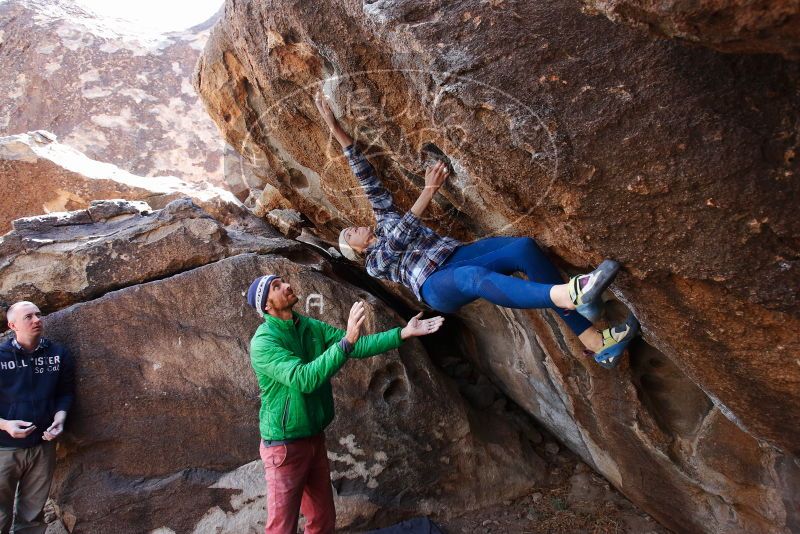 Bouldering in Hueco Tanks on 02/24/2019 with Blue Lizard Climbing and Yoga

Filename: SRM_20190224_1338420.jpg
Aperture: f/5.0
Shutter Speed: 1/320
Body: Canon EOS-1D Mark II
Lens: Canon EF 16-35mm f/2.8 L