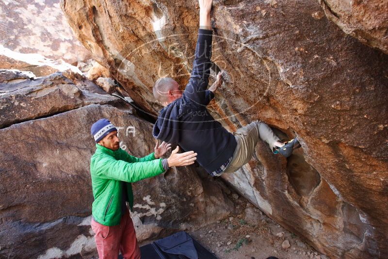 Bouldering in Hueco Tanks on 02/24/2019 with Blue Lizard Climbing and Yoga

Filename: SRM_20190224_1340430.jpg
Aperture: f/5.0
Shutter Speed: 1/250
Body: Canon EOS-1D Mark II
Lens: Canon EF 16-35mm f/2.8 L