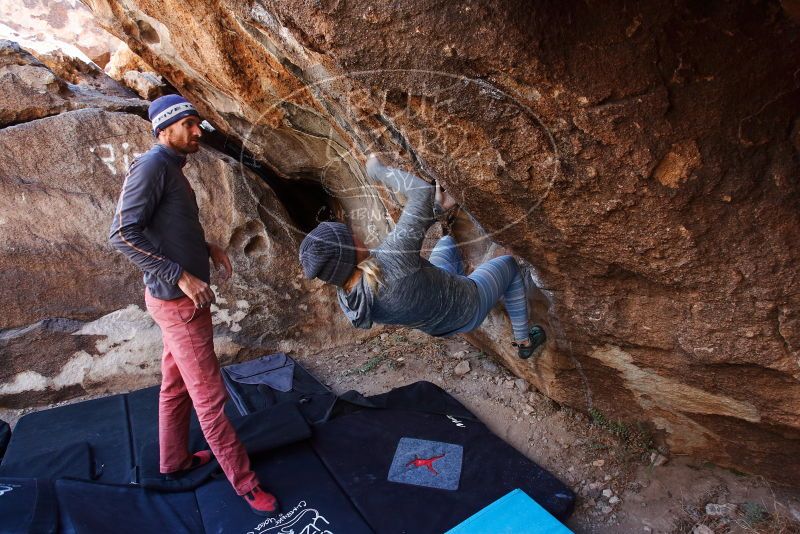 Bouldering in Hueco Tanks on 02/24/2019 with Blue Lizard Climbing and Yoga

Filename: SRM_20190224_1346450.jpg
Aperture: f/5.0
Shutter Speed: 1/200
Body: Canon EOS-1D Mark II
Lens: Canon EF 16-35mm f/2.8 L