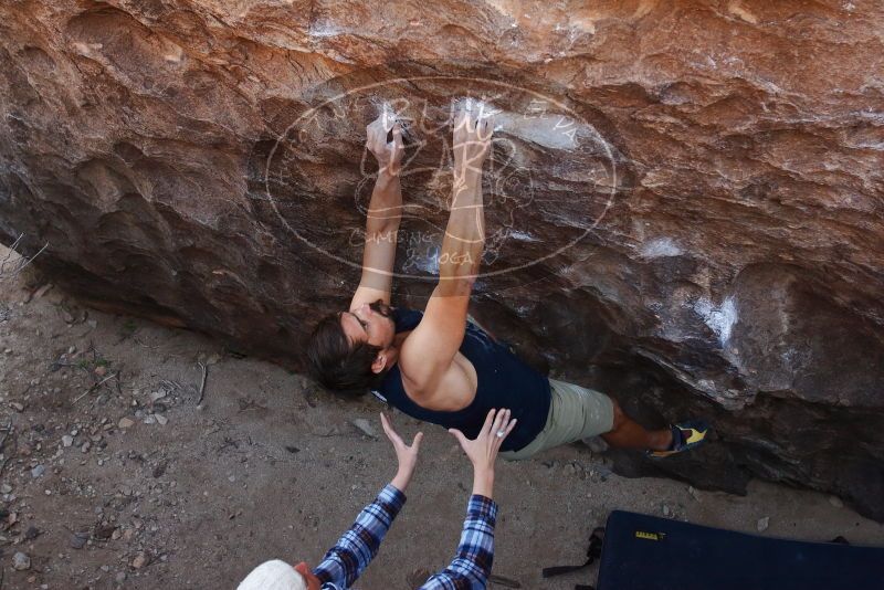 Bouldering in Hueco Tanks on 02/24/2019 with Blue Lizard Climbing and Yoga

Filename: SRM_20190224_1453170.jpg
Aperture: f/5.6
Shutter Speed: 1/250
Body: Canon EOS-1D Mark II
Lens: Canon EF 16-35mm f/2.8 L