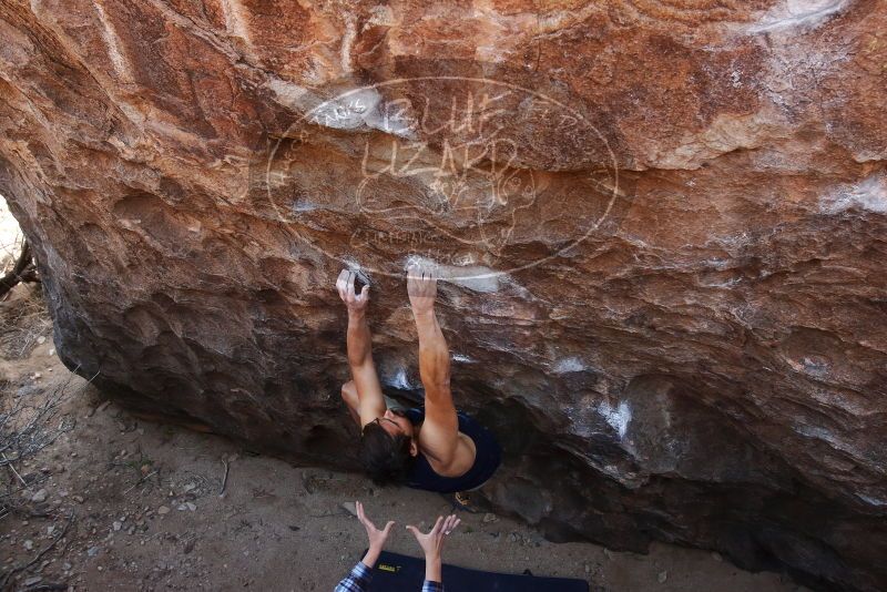 Bouldering in Hueco Tanks on 02/24/2019 with Blue Lizard Climbing and Yoga

Filename: SRM_20190224_1454550.jpg
Aperture: f/5.6
Shutter Speed: 1/250
Body: Canon EOS-1D Mark II
Lens: Canon EF 16-35mm f/2.8 L