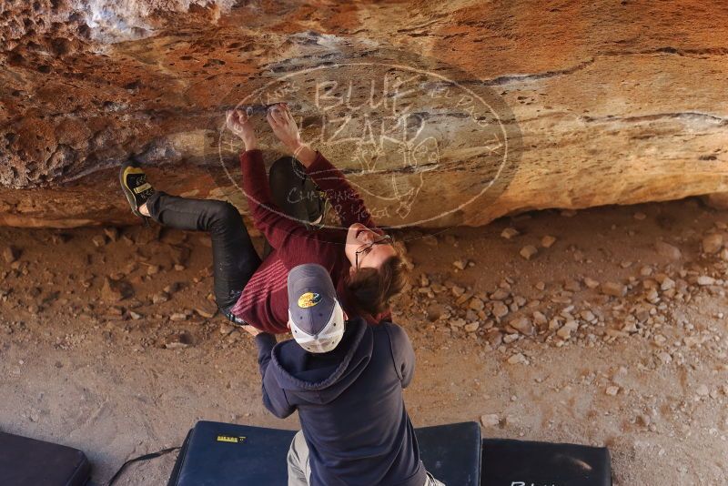 Bouldering in Hueco Tanks on 02/24/2019 with Blue Lizard Climbing and Yoga

Filename: SRM_20190224_1536410.jpg
Aperture: f/4.0
Shutter Speed: 1/200
Body: Canon EOS-1D Mark II
Lens: Canon EF 50mm f/1.8 II