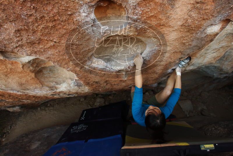 Bouldering in Hueco Tanks on 03/01/2019 with Blue Lizard Climbing and Yoga

Filename: SRM_20190301_1136470.jpg
Aperture: f/5.6
Shutter Speed: 1/160
Body: Canon EOS-1D Mark II
Lens: Canon EF 16-35mm f/2.8 L