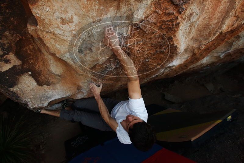 Bouldering in Hueco Tanks on 03/01/2019 with Blue Lizard Climbing and Yoga

Filename: SRM_20190301_1140210.jpg
Aperture: f/5.6
Shutter Speed: 1/320
Body: Canon EOS-1D Mark II
Lens: Canon EF 16-35mm f/2.8 L