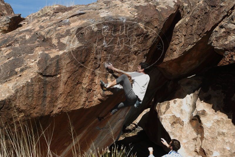 Bouldering in Hueco Tanks on 03/01/2019 with Blue Lizard Climbing and Yoga

Filename: SRM_20190301_1213370.jpg
Aperture: f/5.0
Shutter Speed: 1/250
Body: Canon EOS-1D Mark II
Lens: Canon EF 50mm f/1.8 II