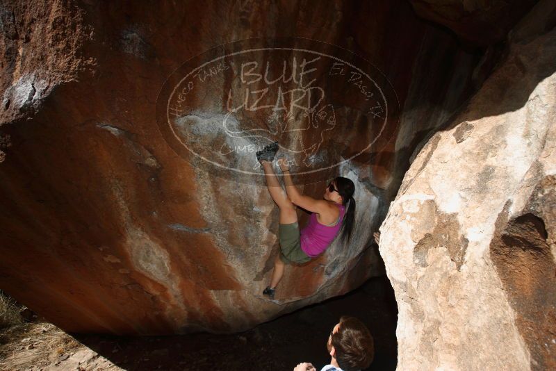 Bouldering in Hueco Tanks on 03/01/2019 with Blue Lizard Climbing and Yoga

Filename: SRM_20190301_1221080.jpg
Aperture: f/5.6
Shutter Speed: 1/250
Body: Canon EOS-1D Mark II
Lens: Canon EF 16-35mm f/2.8 L