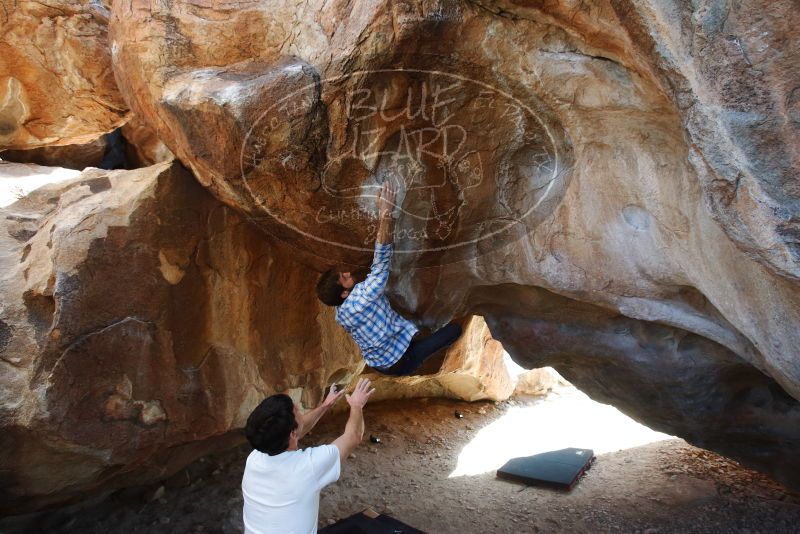 Bouldering in Hueco Tanks on 03/01/2019 with Blue Lizard Climbing and Yoga

Filename: SRM_20190301_1238210.jpg
Aperture: f/5.0
Shutter Speed: 1/250
Body: Canon EOS-1D Mark II
Lens: Canon EF 16-35mm f/2.8 L