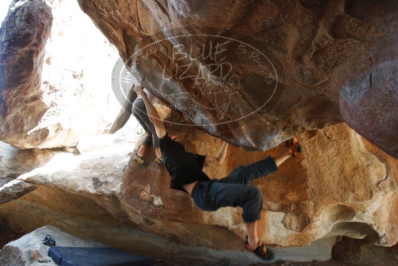 Bouldering in Hueco Tanks on 03/01/2019 with Blue Lizard Climbing and Yoga

Filename: SRM_20190301_1245330.jpg
Aperture: f/5.0
Shutter Speed: 1/160
Body: Canon EOS-1D Mark II
Lens: Canon EF 16-35mm f/2.8 L