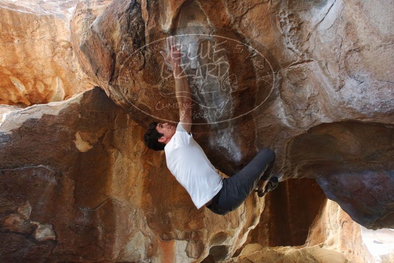 Bouldering in Hueco Tanks on 03/01/2019 with Blue Lizard Climbing and Yoga

Filename: SRM_20190301_1247460.jpg
Aperture: f/5.0
Shutter Speed: 1/125
Body: Canon EOS-1D Mark II
Lens: Canon EF 16-35mm f/2.8 L