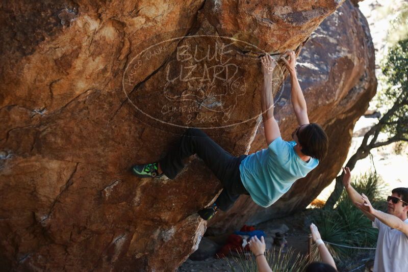 Bouldering in Hueco Tanks on 03/01/2019 with Blue Lizard Climbing and Yoga

Filename: SRM_20190301_1337050.jpg
Aperture: f/2.8
Shutter Speed: 1/640
Body: Canon EOS-1D Mark II
Lens: Canon EF 50mm f/1.8 II