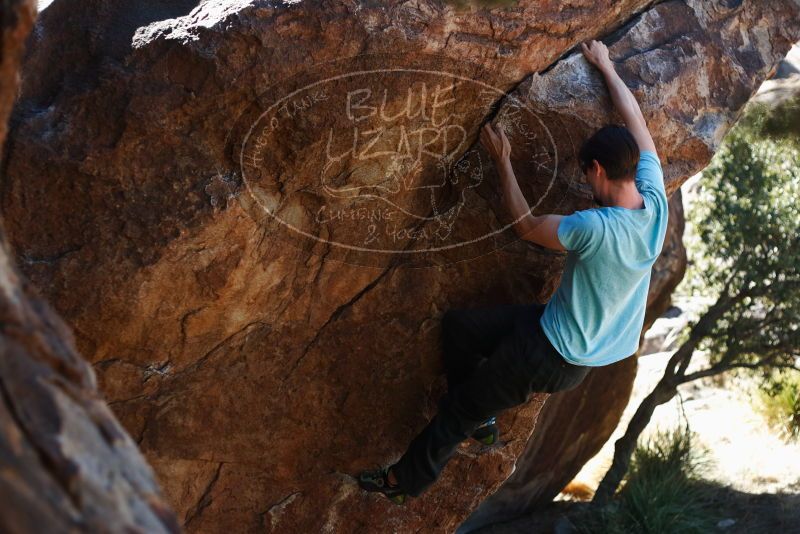 Bouldering in Hueco Tanks on 03/01/2019 with Blue Lizard Climbing and Yoga

Filename: SRM_20190301_1337190.jpg
Aperture: f/2.8
Shutter Speed: 1/800
Body: Canon EOS-1D Mark II
Lens: Canon EF 50mm f/1.8 II