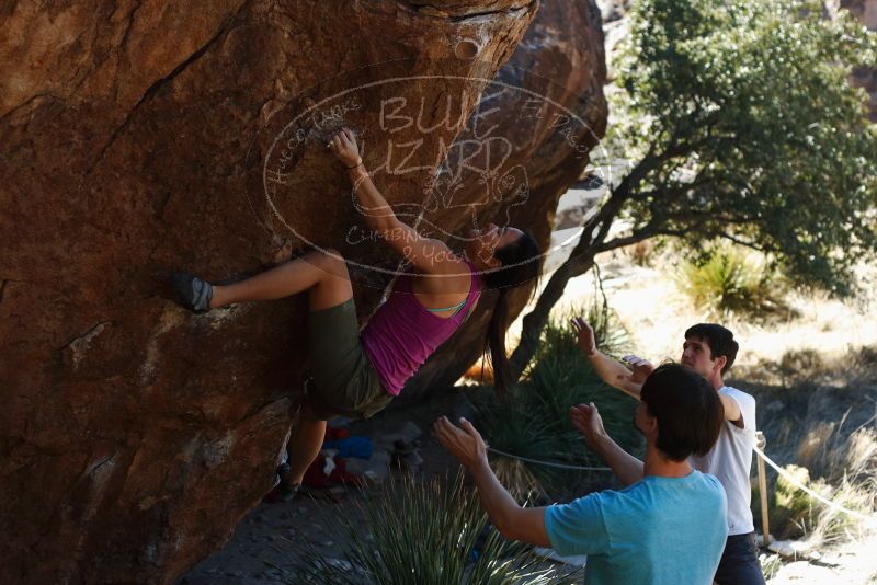 Bouldering in Hueco Tanks on 03/01/2019 with Blue Lizard Climbing and Yoga

Filename: SRM_20190301_1347470.jpg
Aperture: f/3.5
Shutter Speed: 1/400
Body: Canon EOS-1D Mark II
Lens: Canon EF 50mm f/1.8 II