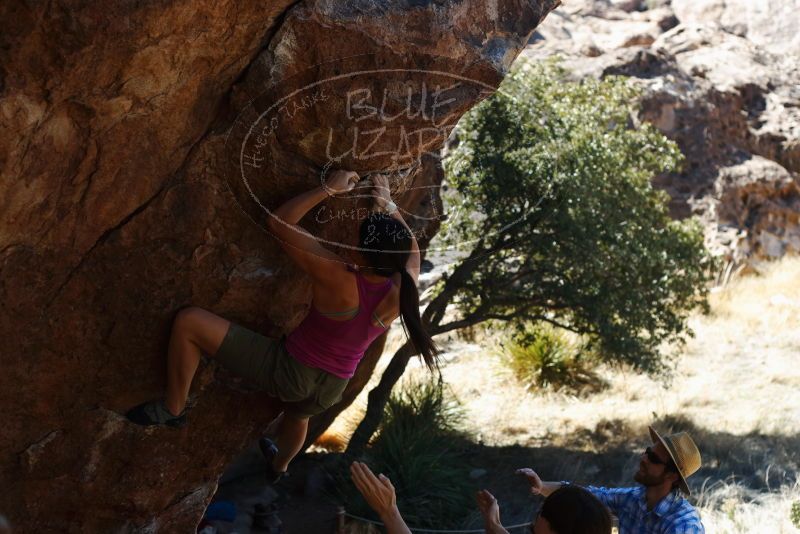 Bouldering in Hueco Tanks on 03/01/2019 with Blue Lizard Climbing and Yoga

Filename: SRM_20190301_1351520.jpg
Aperture: f/3.5
Shutter Speed: 1/500
Body: Canon EOS-1D Mark II
Lens: Canon EF 50mm f/1.8 II