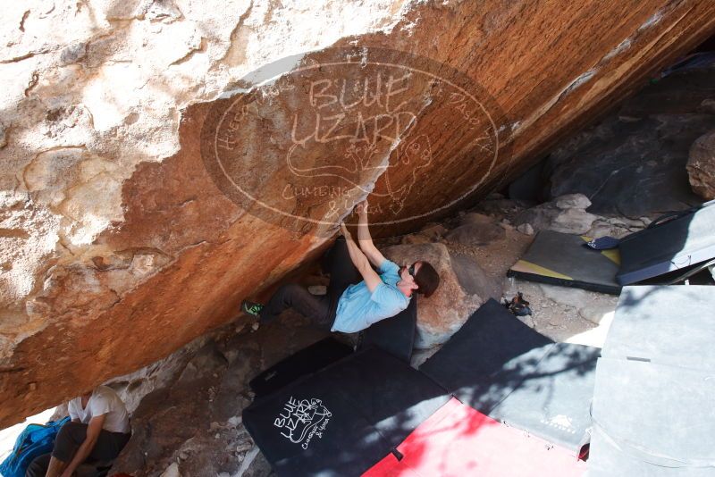 Bouldering in Hueco Tanks on 03/01/2019 with Blue Lizard Climbing and Yoga

Filename: SRM_20190301_1533290.jpg
Aperture: f/5.6
Shutter Speed: 1/250
Body: Canon EOS-1D Mark II
Lens: Canon EF 16-35mm f/2.8 L