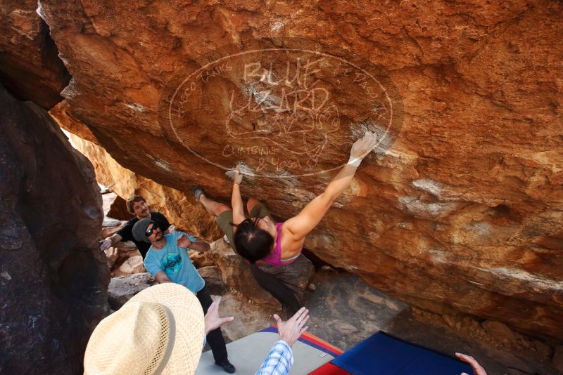 Bouldering in Hueco Tanks on 03/01/2019 with Blue Lizard Climbing and Yoga

Filename: SRM_20190301_1618200.jpg
Aperture: f/5.6
Shutter Speed: 1/160
Body: Canon EOS-1D Mark II
Lens: Canon EF 16-35mm f/2.8 L