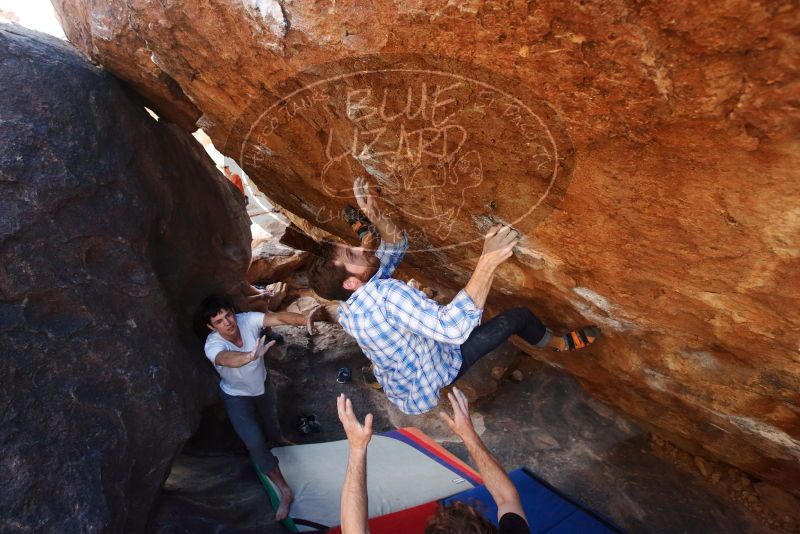 Bouldering in Hueco Tanks on 03/01/2019 with Blue Lizard Climbing and Yoga

Filename: SRM_20190301_1625320.jpg
Aperture: f/4.5
Shutter Speed: 1/400
Body: Canon EOS-1D Mark II
Lens: Canon EF 16-35mm f/2.8 L