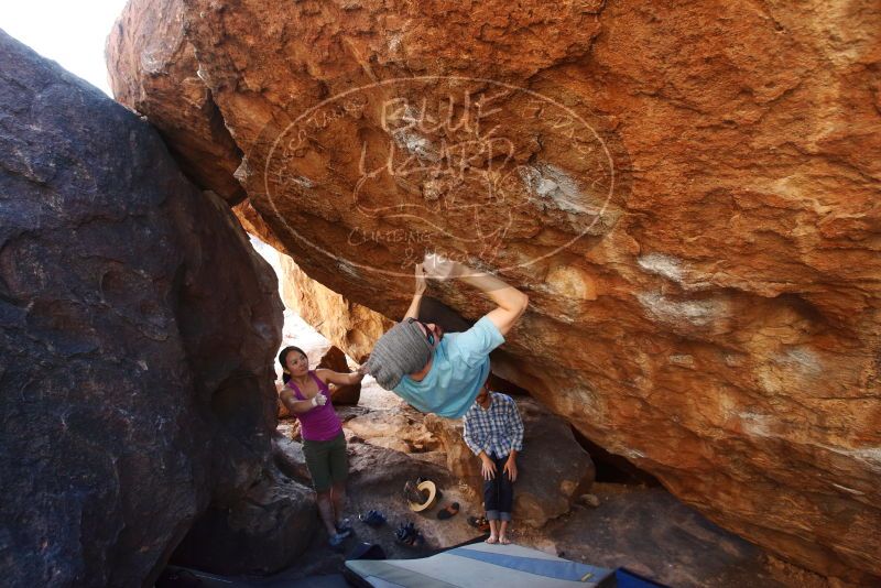 Bouldering in Hueco Tanks on 03/01/2019 with Blue Lizard Climbing and Yoga

Filename: SRM_20190301_1644200.jpg
Aperture: f/5.0
Shutter Speed: 1/250
Body: Canon EOS-1D Mark II
Lens: Canon EF 16-35mm f/2.8 L