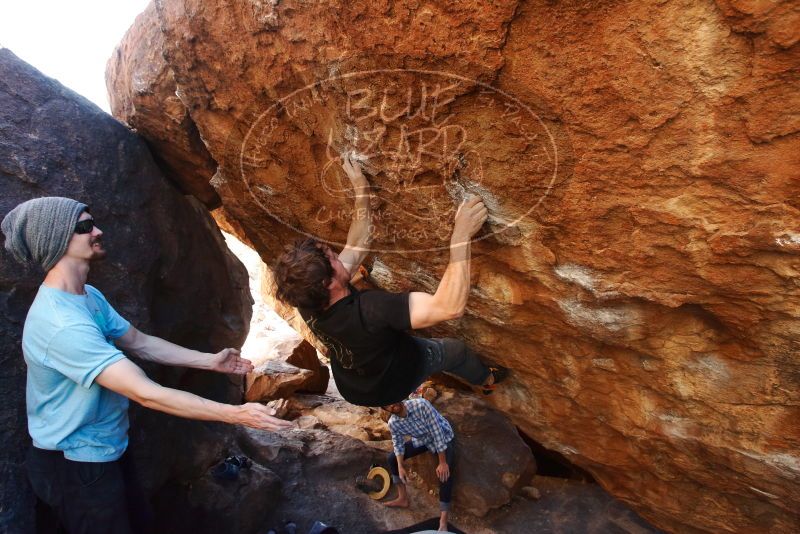 Bouldering in Hueco Tanks on 03/01/2019 with Blue Lizard Climbing and Yoga

Filename: SRM_20190301_1649140.jpg
Aperture: f/5.6
Shutter Speed: 1/200
Body: Canon EOS-1D Mark II
Lens: Canon EF 16-35mm f/2.8 L