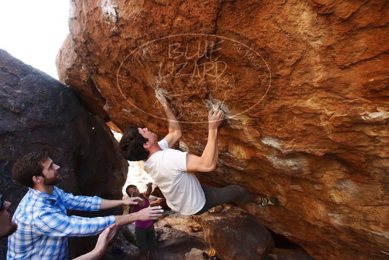 Bouldering in Hueco Tanks on 03/01/2019 with Blue Lizard Climbing and Yoga

Filename: SRM_20190301_1708000.jpg
Aperture: f/5.0
Shutter Speed: 1/320
Body: Canon EOS-1D Mark II
Lens: Canon EF 16-35mm f/2.8 L