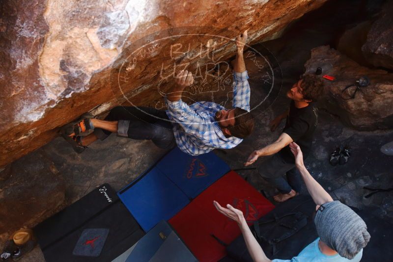 Bouldering in Hueco Tanks on 03/01/2019 with Blue Lizard Climbing and Yoga

Filename: SRM_20190301_1726461.jpg
Aperture: f/5.0
Shutter Speed: 1/250
Body: Canon EOS-1D Mark II
Lens: Canon EF 16-35mm f/2.8 L