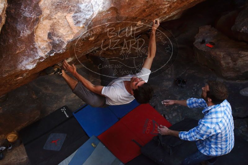 Bouldering in Hueco Tanks on 03/01/2019 with Blue Lizard Climbing and Yoga

Filename: SRM_20190301_1730260.jpg
Aperture: f/5.0
Shutter Speed: 1/320
Body: Canon EOS-1D Mark II
Lens: Canon EF 16-35mm f/2.8 L